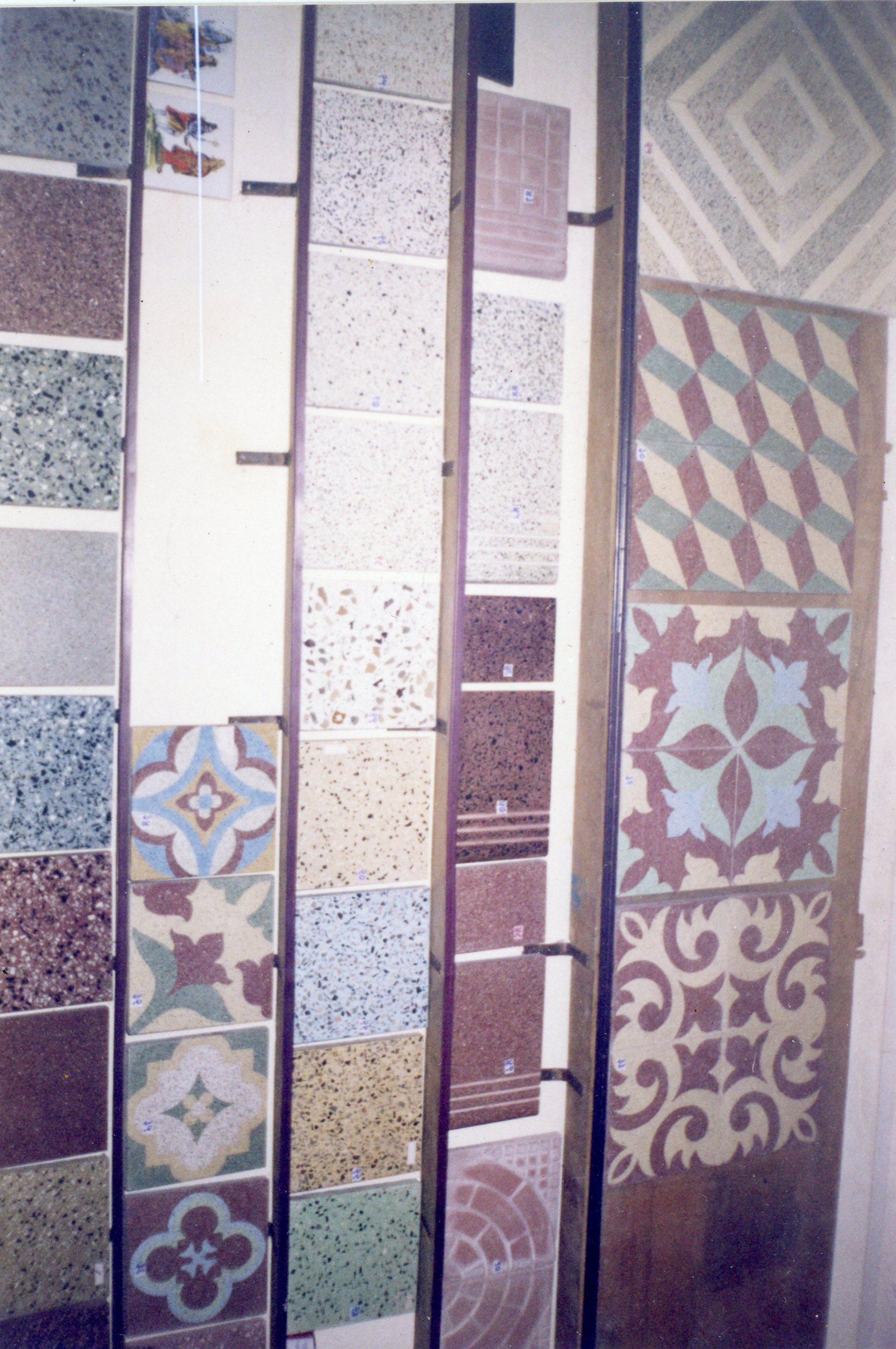 Mosaic tiles production